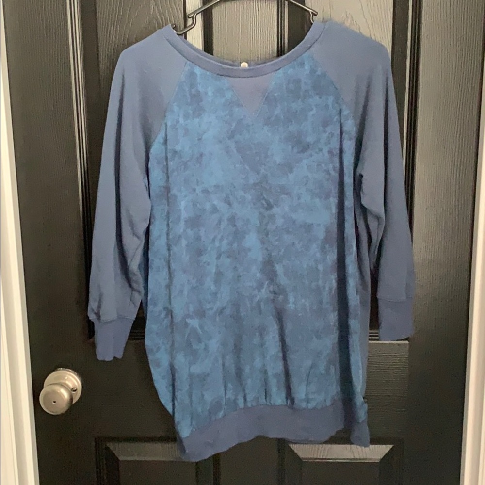 Calvin Klein 3/4 length sleeve sweater blouse
